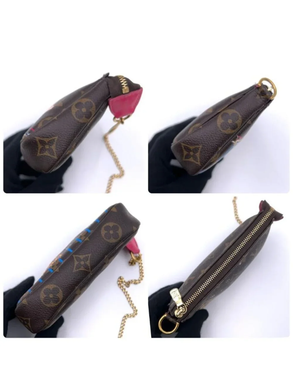 Louis Vuitton Monogram Vivienne Mini Pochette Handbag